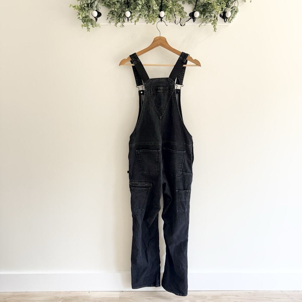 Dovetail Work Overalls Articulated Knees Straight Black Size 6/32 F5356 - Picture 2 of 6